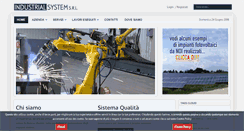 Desktop Screenshot of industrialsystemsrl.it