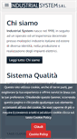 Mobile Screenshot of industrialsystemsrl.it